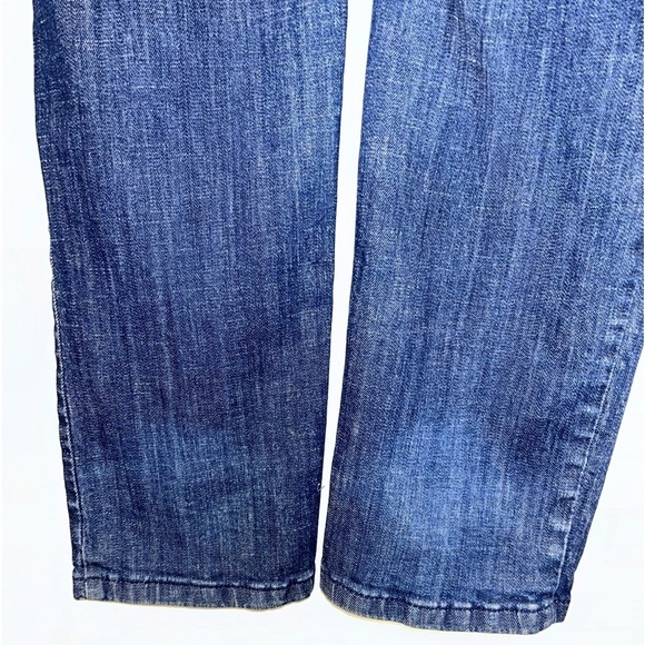 JUDY BLUE Distressed Dark Wash Denim Jeans Size 1XL - Picture 9 of 11